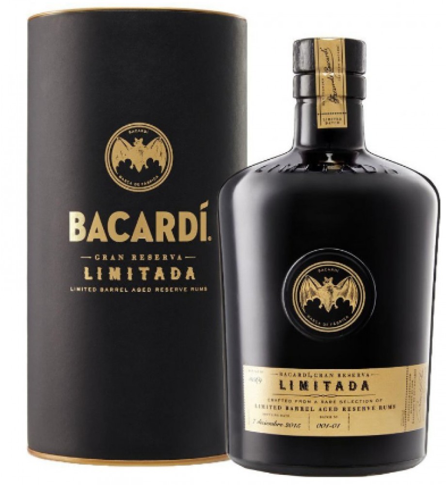 Bacardi Reserva Limitada 40% 1 l (Tube)