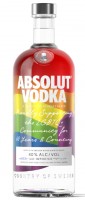 Absolut Rainbow 40% 1 l (bloße Flasche) 