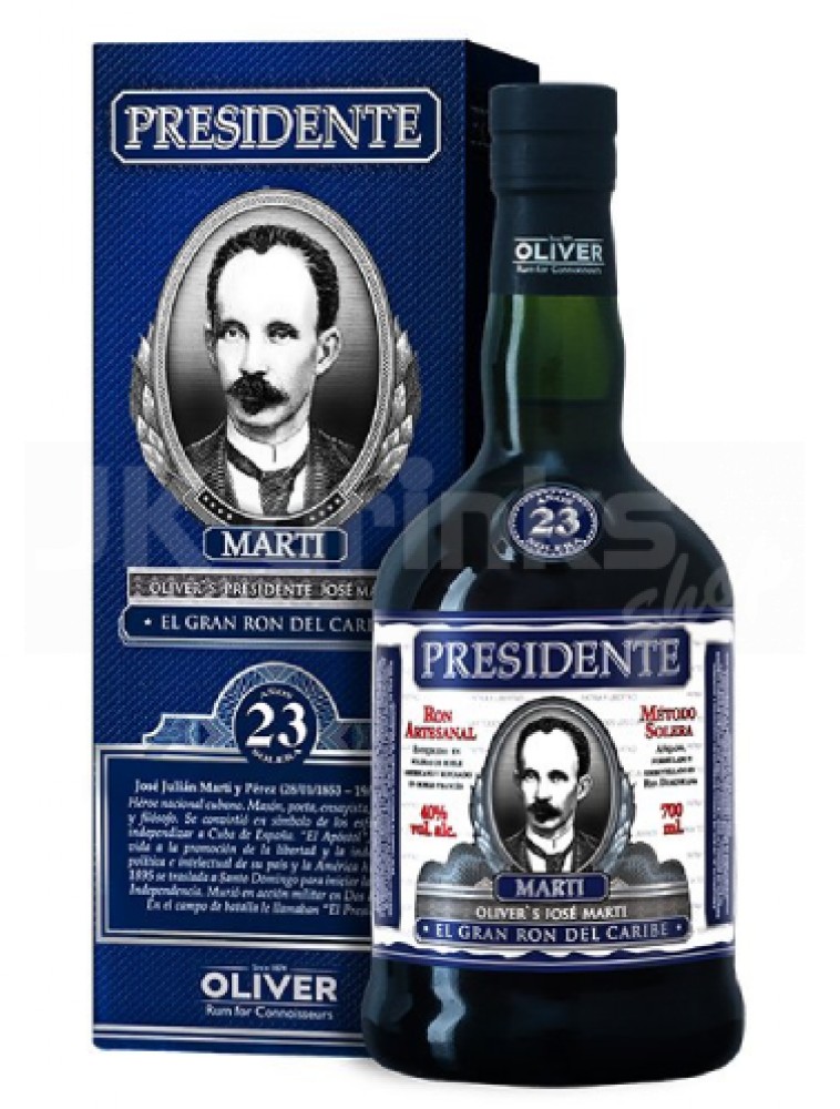 Presidente Marti 23Y 40% 0,7 l (Karton)