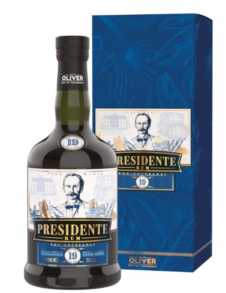 Presidente Rum 19Y 40% 0,7 l (Karton)