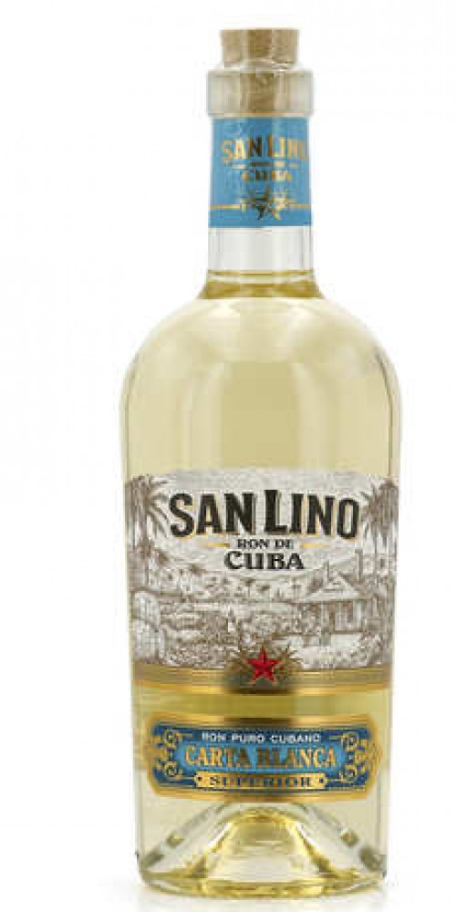 San Lino Ron De Cuba Carta Blanco 40% 0,7 l (bloße Flasche)