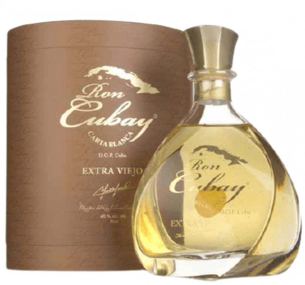 Ron Cubay 14Y Carta Blanca Extra Viejo 40% 0,7L (tuba)