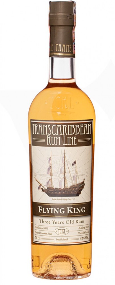 Flying King Rum 42% 0,7 l (bloße Flasche)