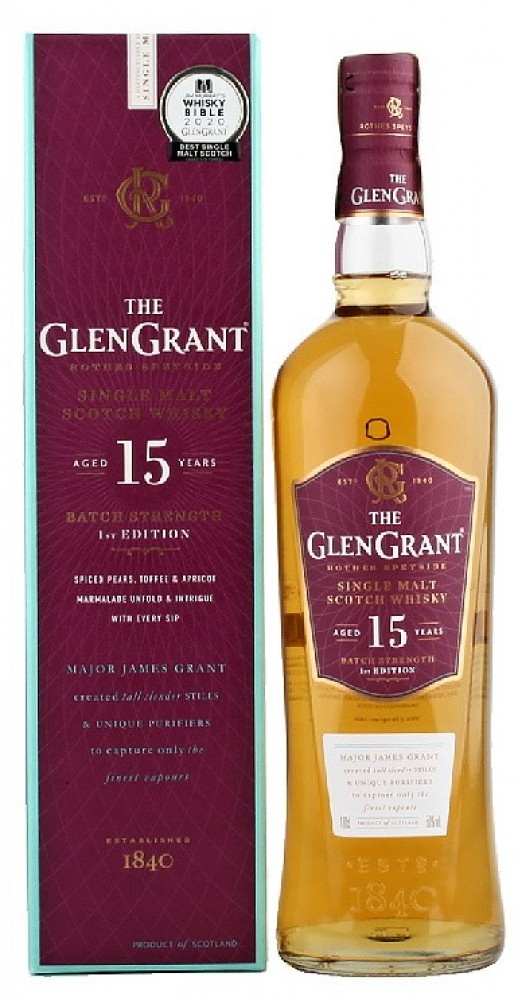 Glen Grant 15Y 50% 0,7 l (Karton)