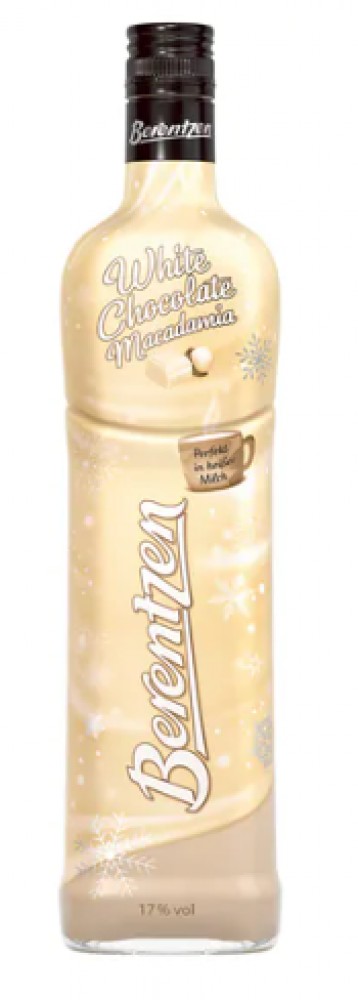 Berentzen White Choco Macadamia 17% 0,7 l (holá láhev)
