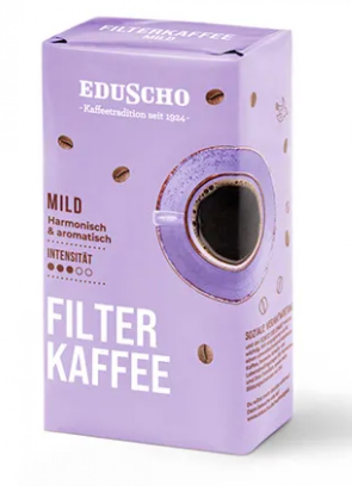 Eduscho Filter Kaffe Mild mletá káva 500 g