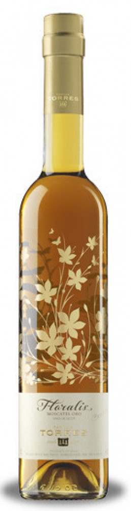 Torres Floralis Moscatel ORO  15% 0,5 l (holá láhev)