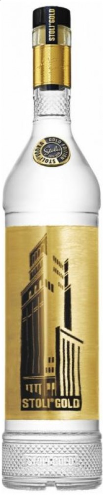 Stolichnaya Gold 40% 1 l (bloße Flasche)