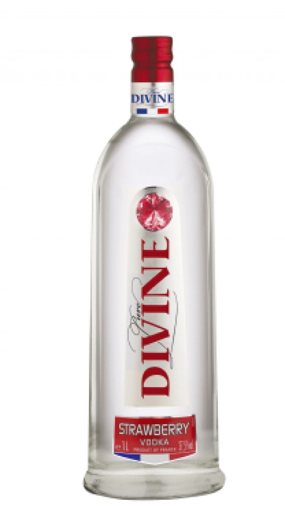 Jelzin Strawberry Vodka 37,5% 1 l (holá láhev)