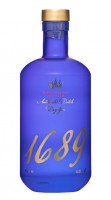 1689 Authentischer holländischer Dry Gin 42% 0,7 l (bloße Flasche) 