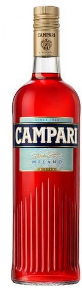 Campari Bitter 25% 1 l (bloße Flasche)