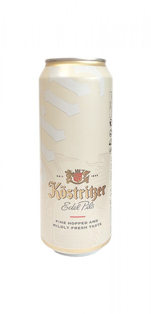 Köstrizer Edel Pils  4,8% 0,5 l plech