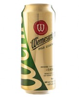 Wernesgrüner Pils 4,9% 0,5 l plech  