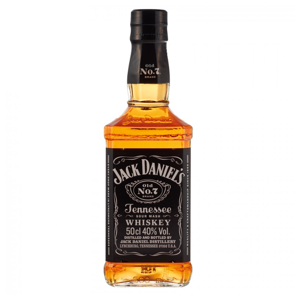 Jack Daniel's Black 40% 0,5 l (bloße Flasche)
