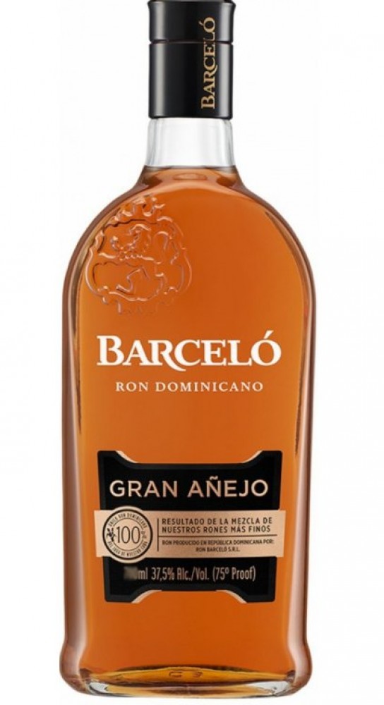 Ron Barceló Gran Aňejo 37,5% 1 l (bloße Flasche)