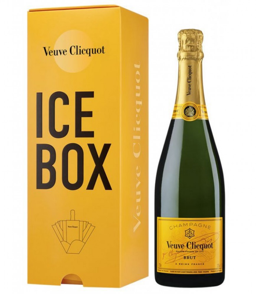 Veuve Clicquot Brut Yellow Label 12% 0,75 l Ice Box