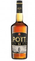 Pott Rum 54 54% 1 l (bloße Flasche) 