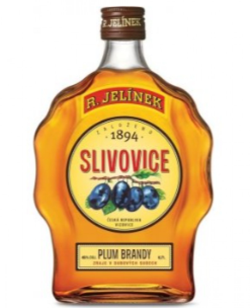 Slivovice Zlatá R.Jelínek 45% 0,7 l (holá láhev)