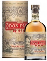 Don Papa Rum in einer Tube 40% 0,7 l 