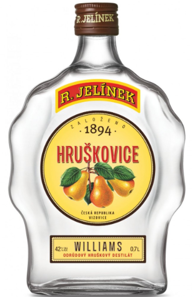 R. Jelínek Hruškovice Williams 42 % 0,7 l (holá láhev)