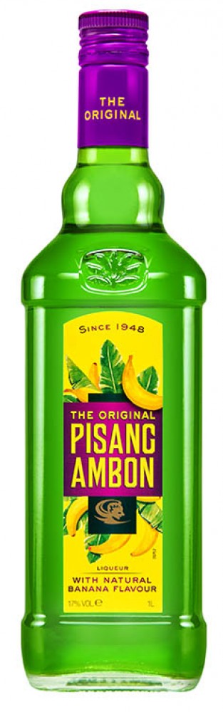 Pisang Ambon 17% 1 l (bloße Flasche)
