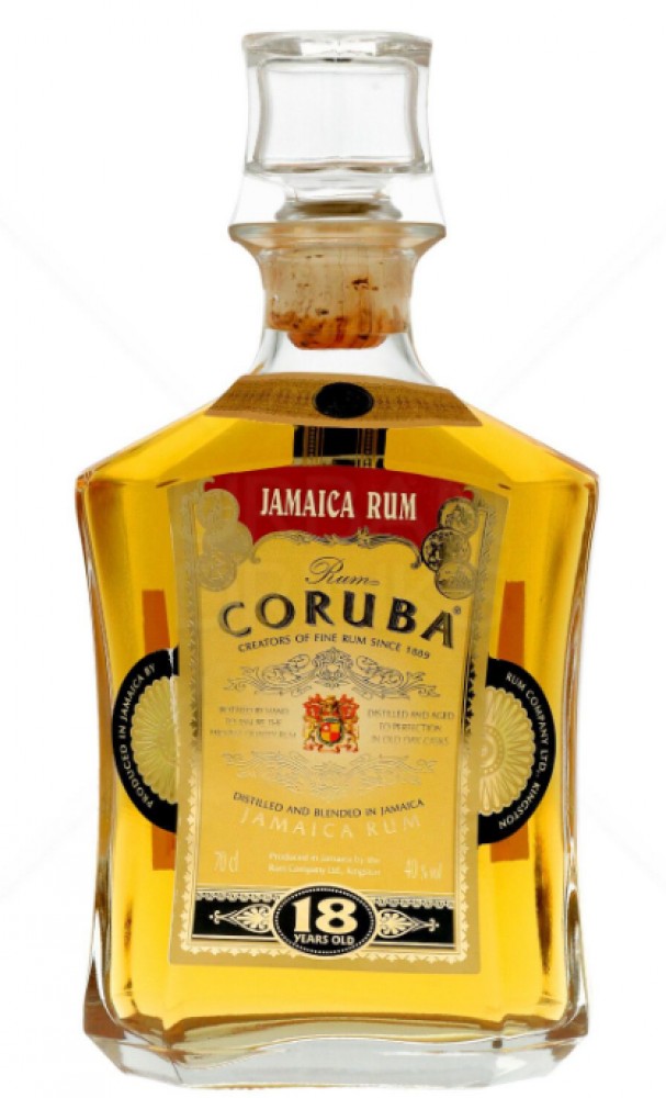 Coruba Jamaica Rum 18y 40% 0,7 l (holá láhev)
