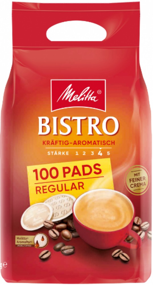 Melitta Bistro Regular  pads 100 ks