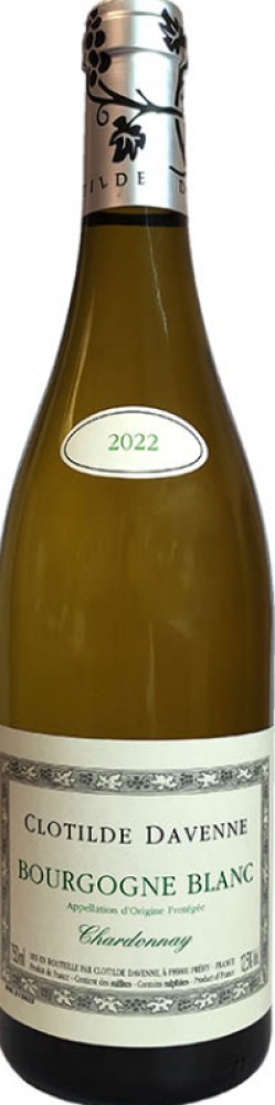 Clotilde Davenne Bourgogne Blanc 12,5% 0,75 l (holá láhev)  