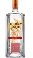 Hlibny Dar Klassischer Wodka 40% 1 l (bloße Flasche) 