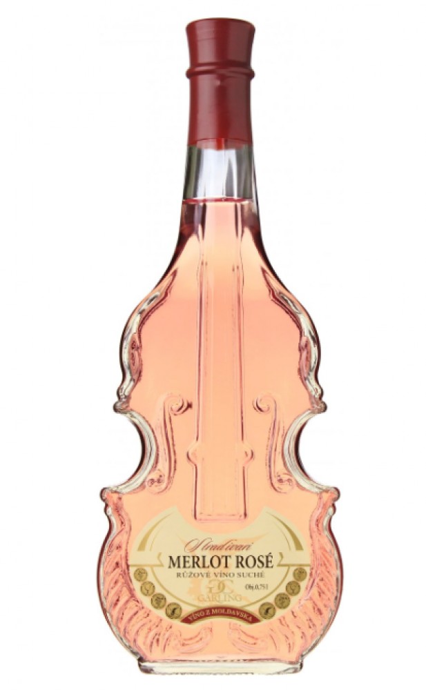 Stradivari Merlot Rosé 12,5% 0,75 l (holá láhev)