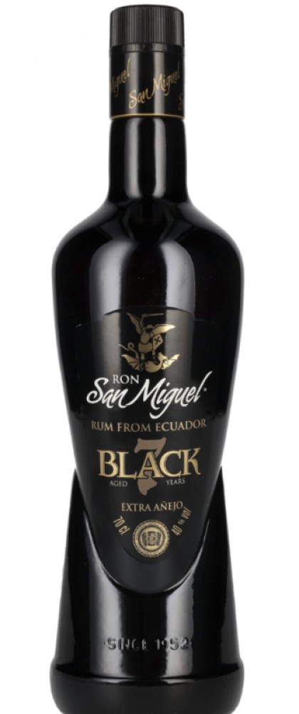 Ron San Miguel 7Y 40% 0,7 l (bloße Flasche)