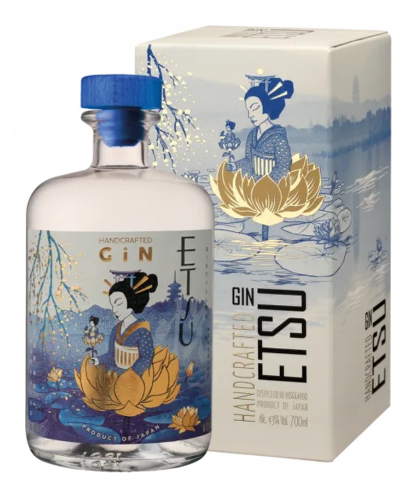 Etsu Japanischer Gin 43% 0,7 l (Karton)