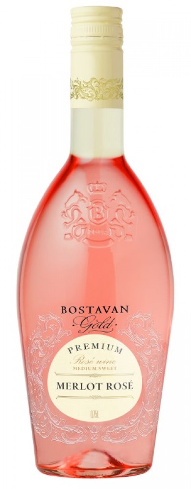 Merlot Rosé Gold 12,5% 0,75 l (einfache Flasche)