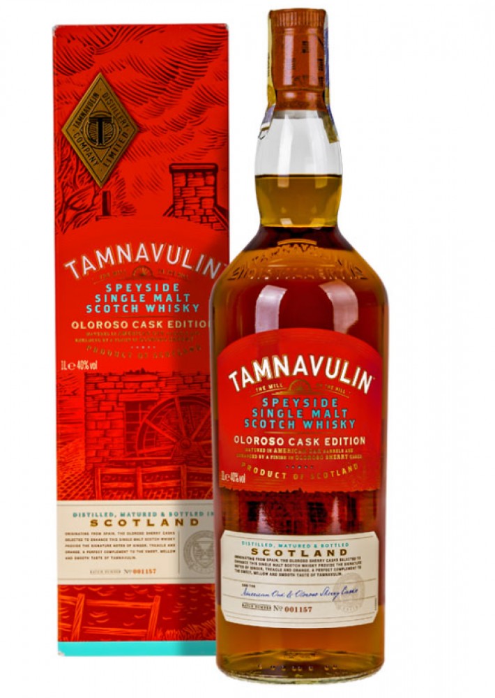 Tamnavulin Oloroso-Fass 40% 1 l (Karton)