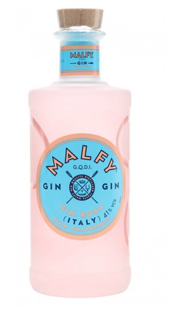Gin Malfy Rosa 41% 1 l (holá láhev)
