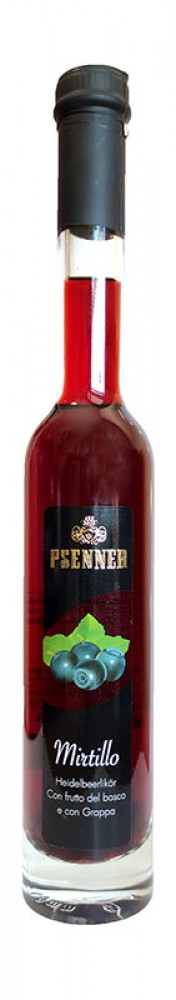 Psenner Mirtillo 30% 0,2 l (holá láhev)
