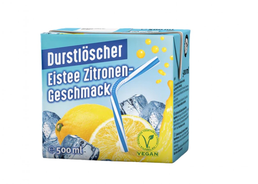 Durstlöscher Eistee Zitronen Geschmack 0,5 l