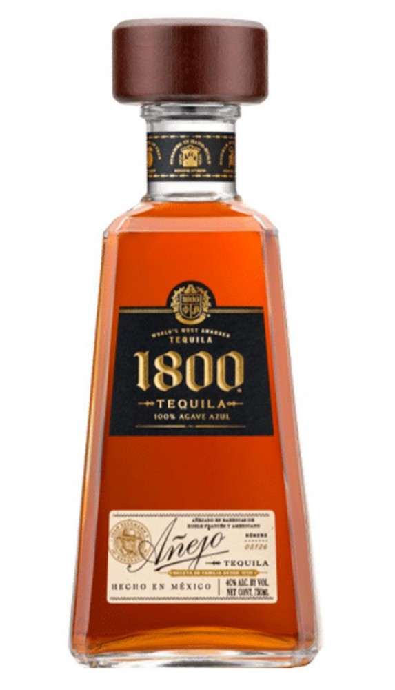1800 Tequila Anejo 38% 0,7 l (holá láhev)