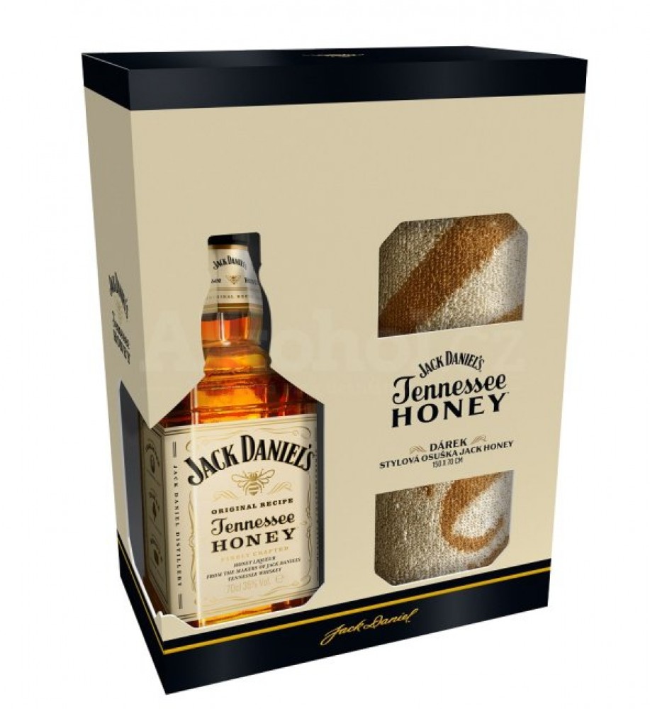 Jack Daniel's Honig 35% 0,7 l + Handtuch (Karton)