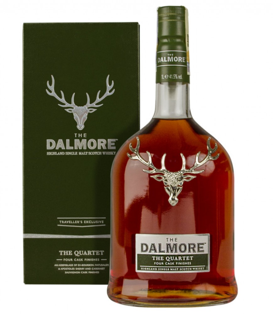 Dalmore The Quartet Four Cask Finishes 41,5% 1 l (Karton)