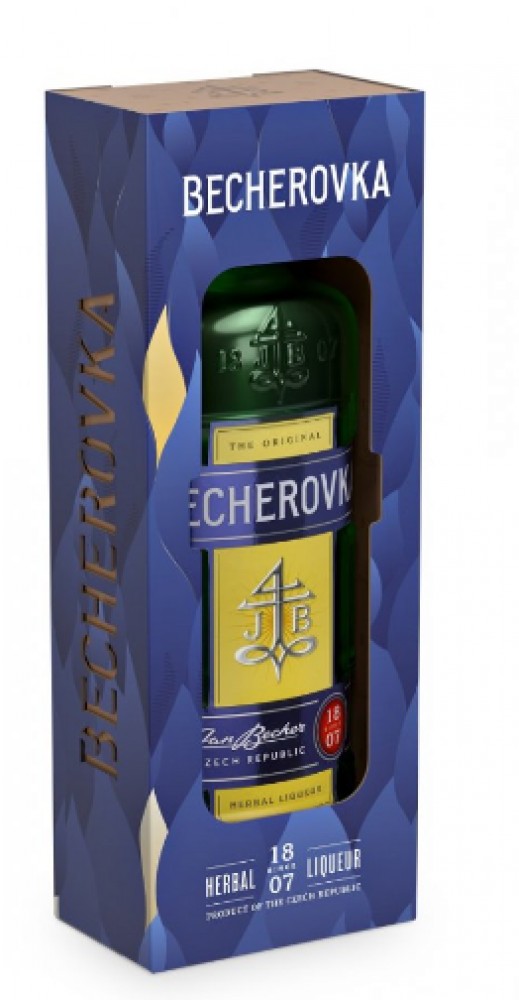 Becherovka 38% 3 l  (dárkové balení taška)