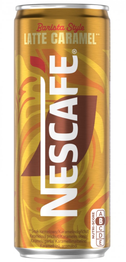 Nescafe Barista Latte Caramel 0,25 l plech