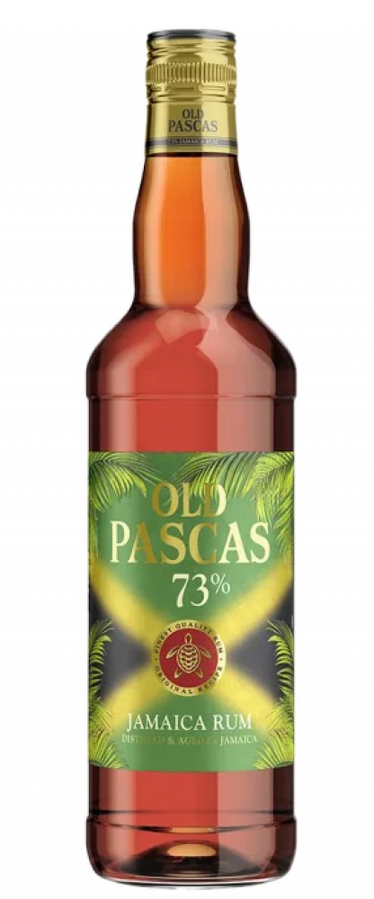 Old Pascas Dark Rum 73% 0,7 l (holá láhev)