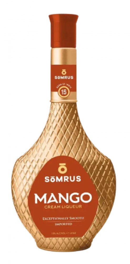 Somrus Mango Cream Liqueur 15% 1 l (holá láhev)