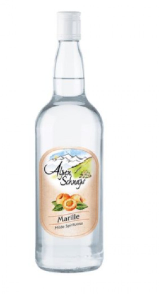 Alpen Schnaps marille 35% 1 l (holá láhev)