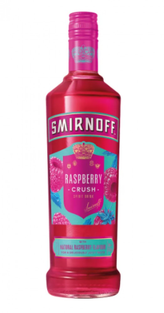 Smirnoff Raspberry Crush 35% 1 l (holá láhev)