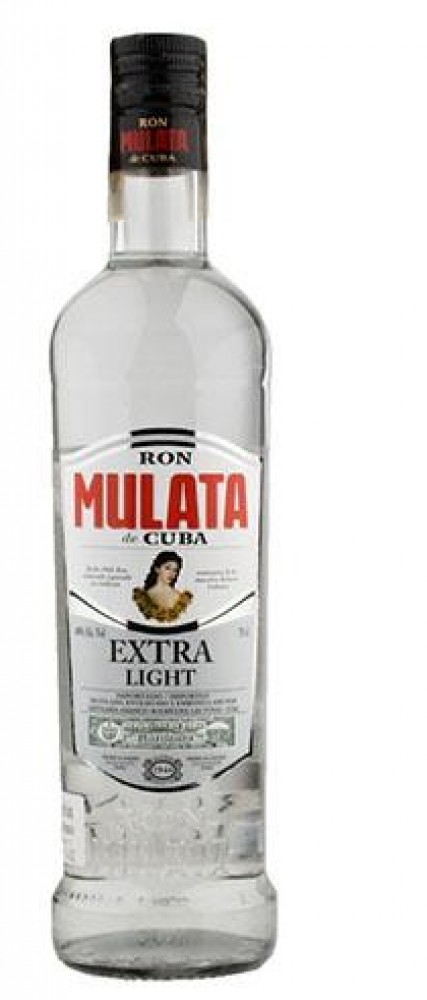 Ron Mulata De Cuba Extra Light 40% 0,7 l (holá láhev)