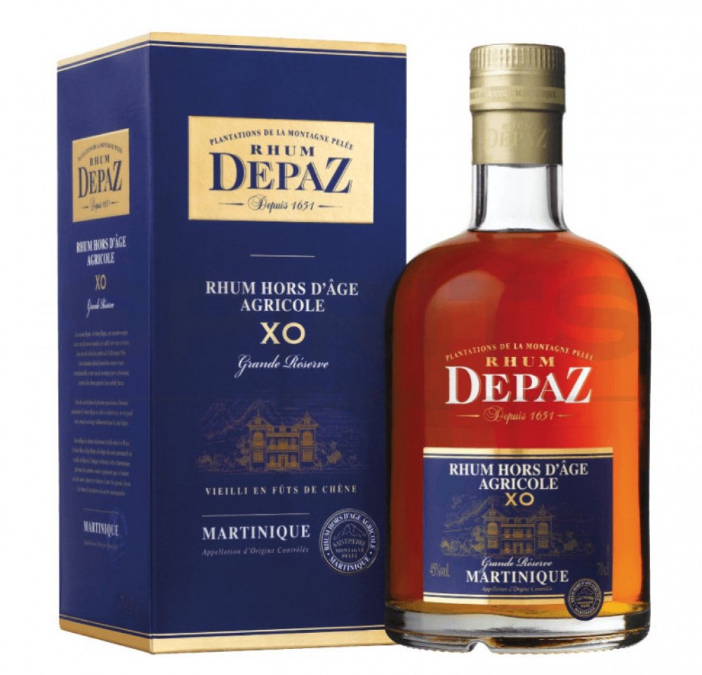 Depaz Rhum Hors D'age Agricole XO 45% 0,7 l (Karton)