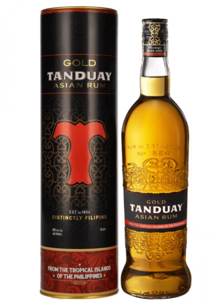 Tanduay Gold Asian Rum 40% 0,7 l (tuba)