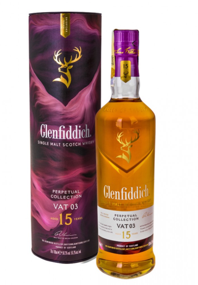 Glenfiddich Perpetual Collection Vat 03 15y 50,2% 0,7 l (tuba)